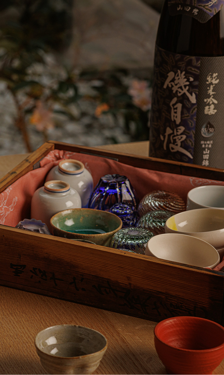 酒器と日本酒